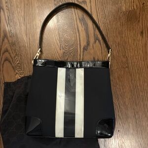 Gucci Black and White Women's Bag